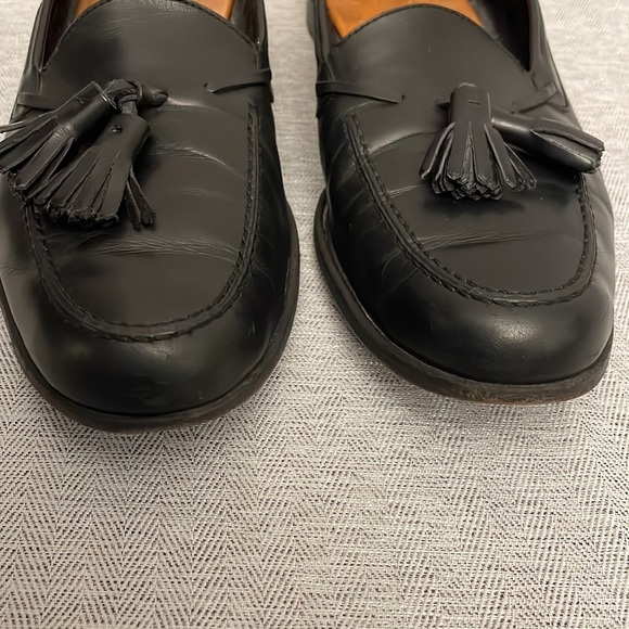 Salvatore Ferragamo Slip On Tassle Leather Loafers with original shoe box very n - Picture 11 of 12